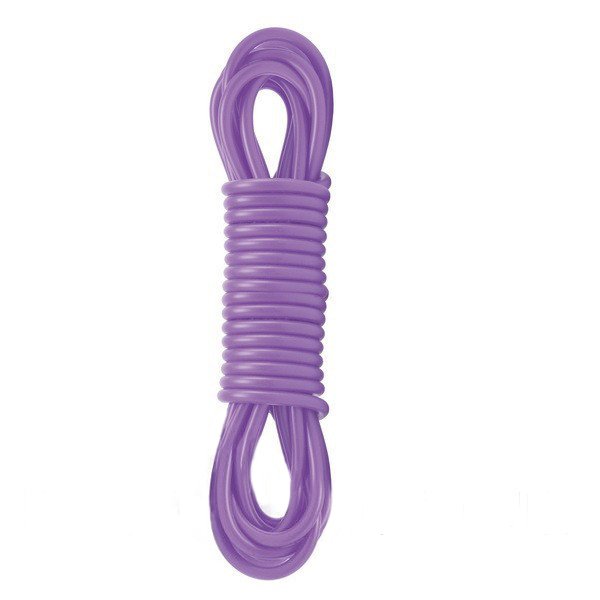 Мотузка силіконова Silicone Factory фіолетова, 6 м