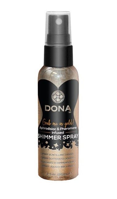 Спрей для тела с блестками DONA (60 мл)