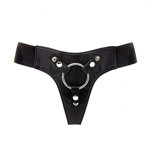 Трусики для страпона, чорні trap-On Harness Deluxe