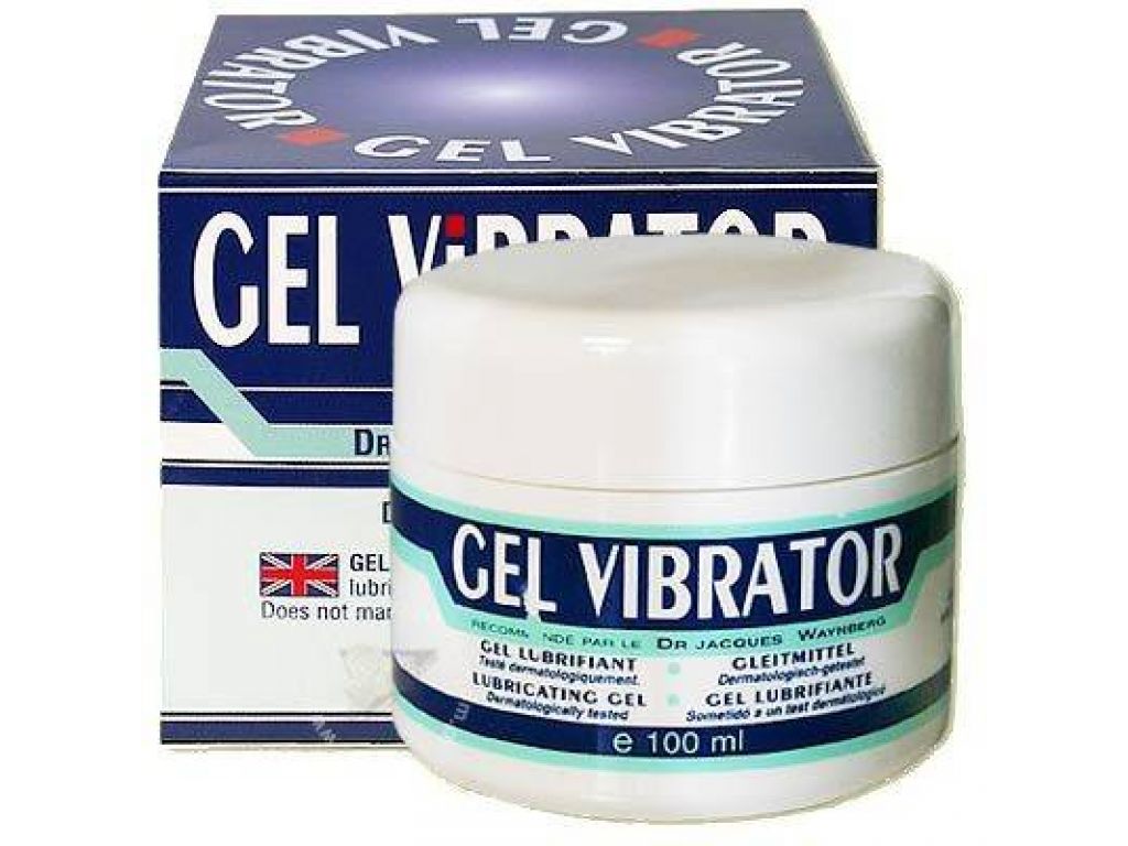 Мастило гель вібратор gel vibrator 100ml