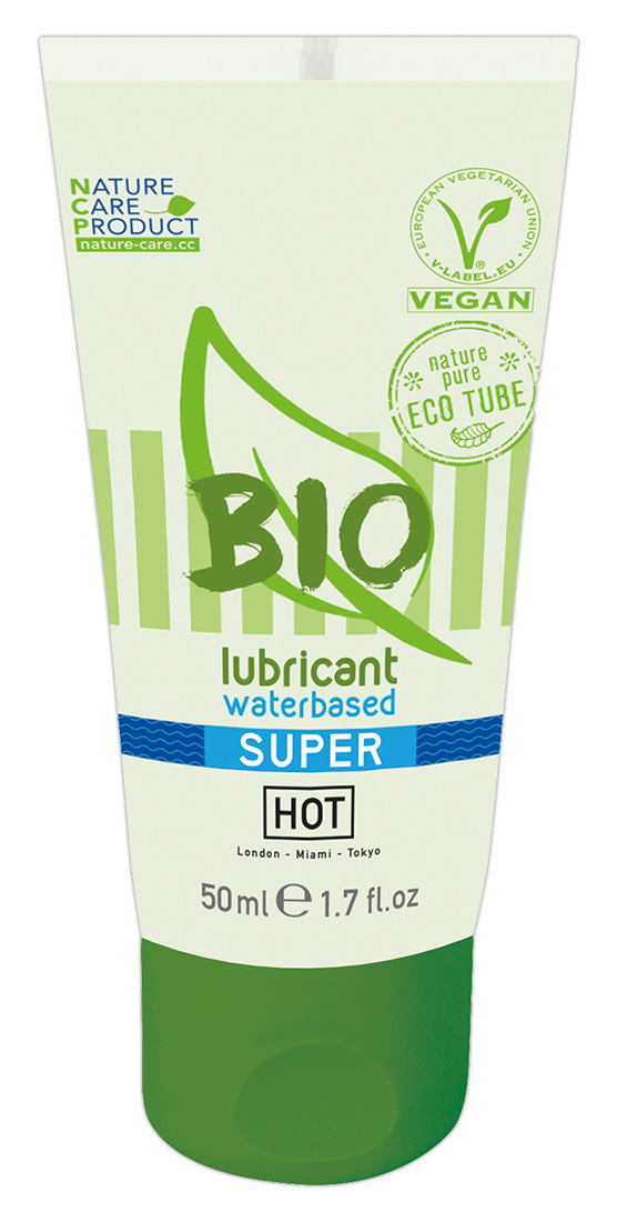 Лубрикант вагінальний HOT BIO Super на водній основі, 50 мл