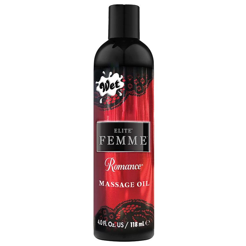 Масажне масло FLITE FEMME Wet Romance, 120 мл,  парфумоване