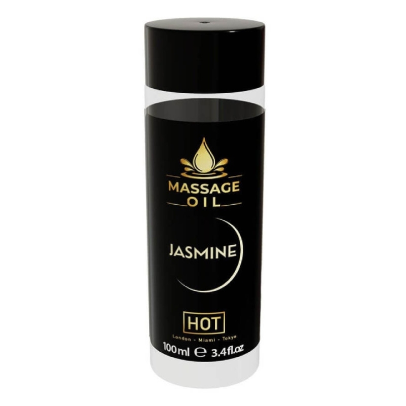 Масажна олійка HOT Massage Oil Jasmin з ароматом жасмину, 100 мл
