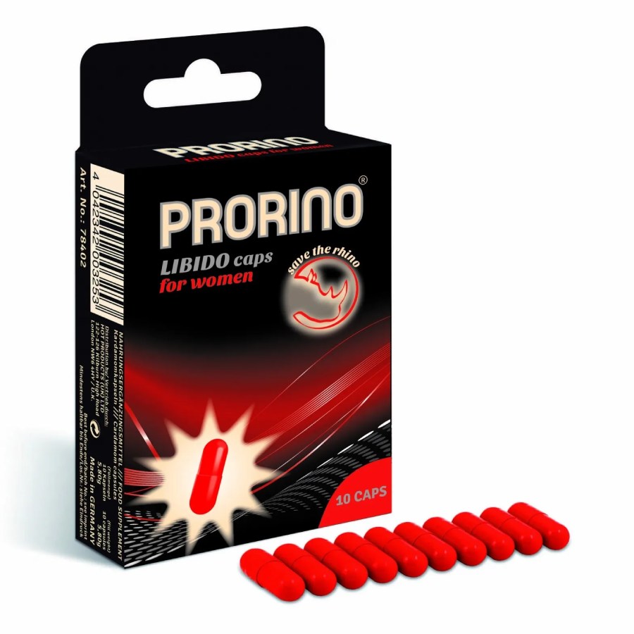 Капсули жіночі PRORINO Premium для підвищення лібідо, 10 шт