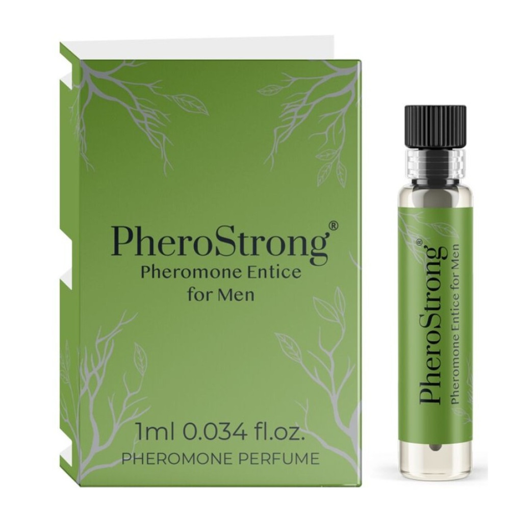 Пробник Парфум для чоловіків PheroStrong Entice, з феромонами, 1 мл
