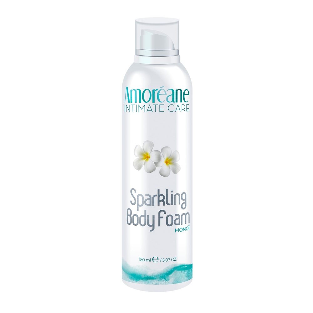 Пінка для тіла Amoreane Sparkling Body Foam з ароматом моної, 150 мл