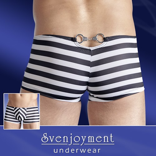 Боксери-Зебра ззаду міні Наручники Svenjoymen XL