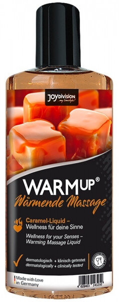 Масло для масажу зігріваюче і їстівне WARMup Caramel 150ml