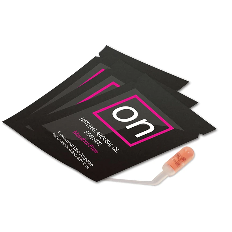 Рідкий вібратор-олія Sensuva в ампулі 0,3 мл