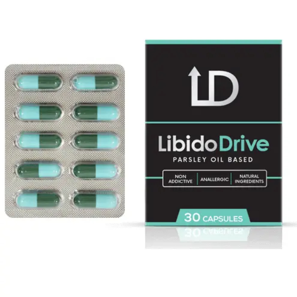 Пігулки для підвищення потенції LibidoDrive, 30 шт