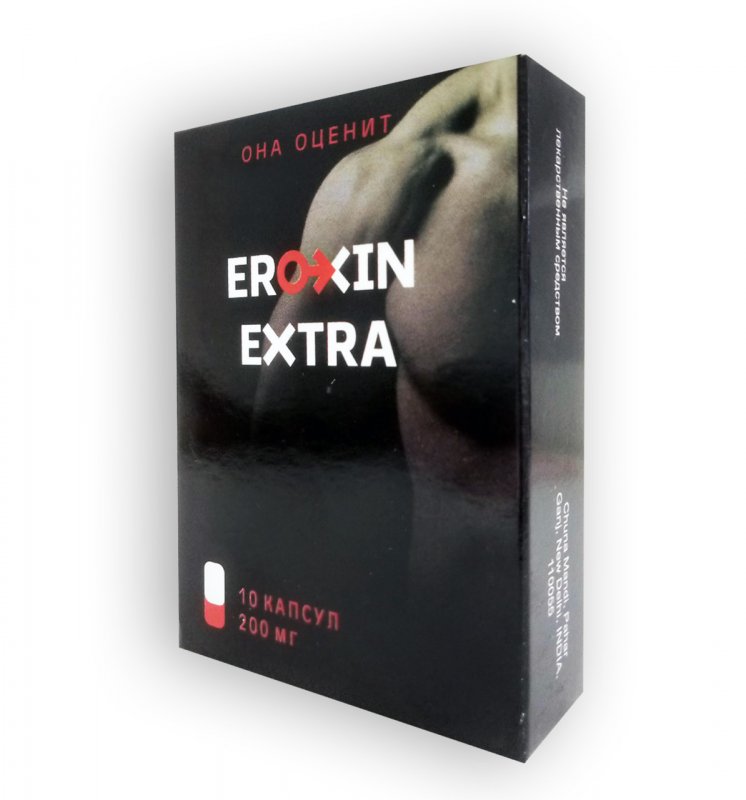 Капсули для підвищення потенції Eroxin Extra, 10 шт