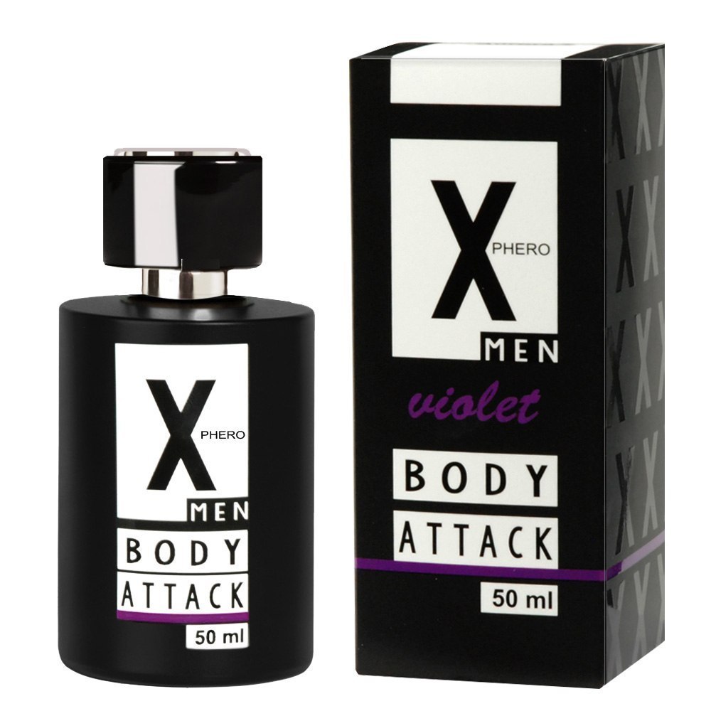 Парфуми з феромонами для чоловіків Body Attack MEN violent X-PHERO, 50 мл