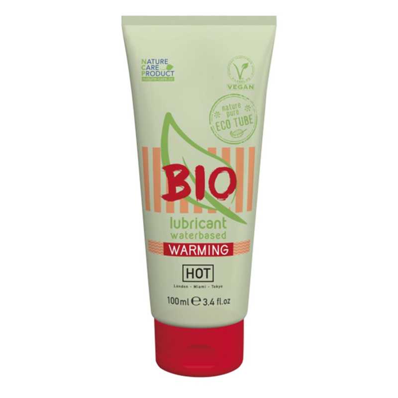 Лубрикант зігріваючий HOT Bio на водній основі, 100 мл