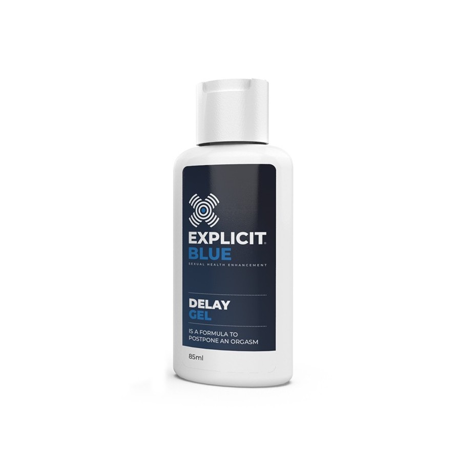 Гель пролонгатор DELAY GEL, Explicit Blue, 85 мл.