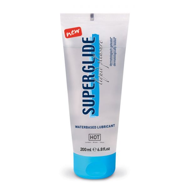 Лубрикант HOT Superglide на водній основі, 200 мл