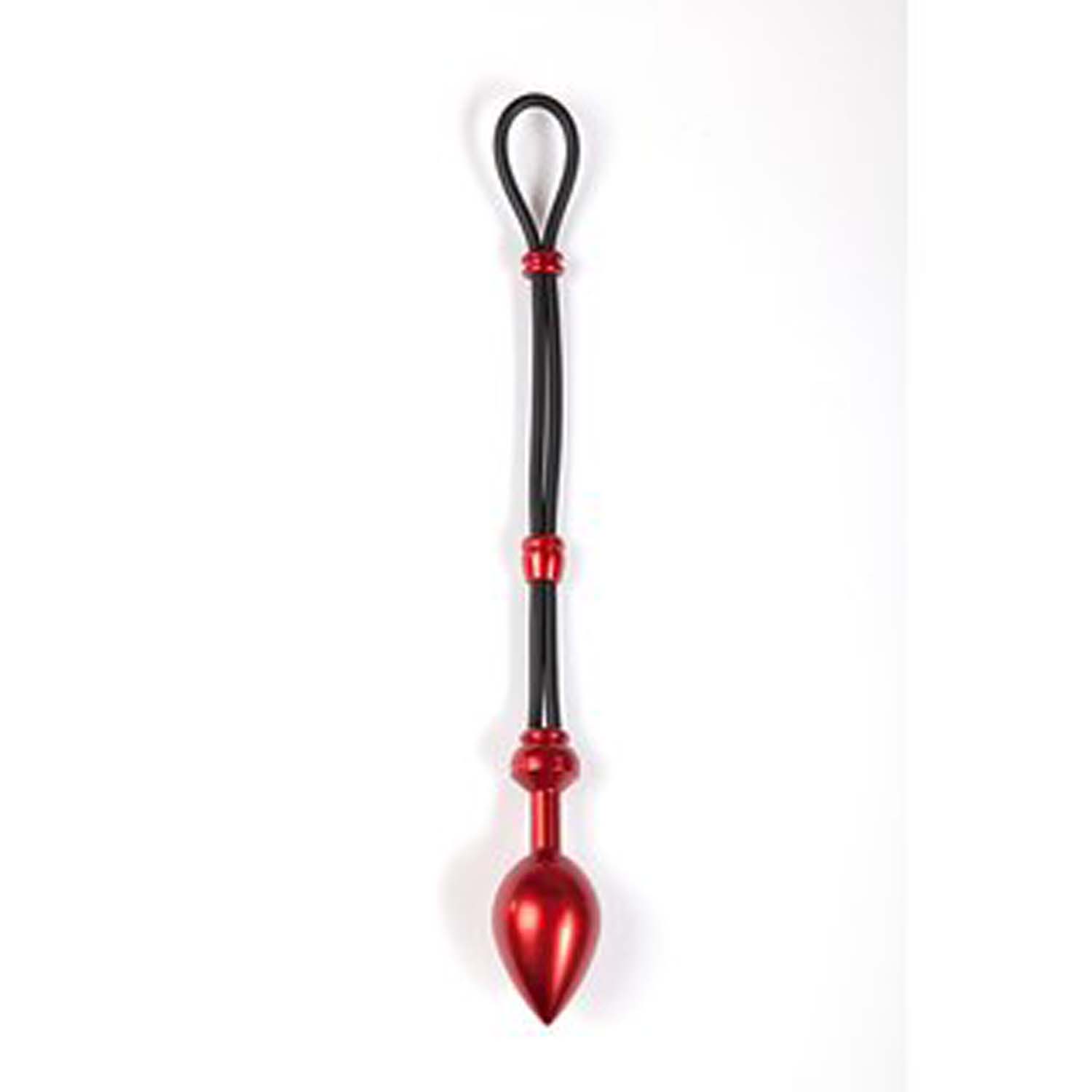 Анальна пробка з ерекційним кільцем COCK GRIP PLUG large RED