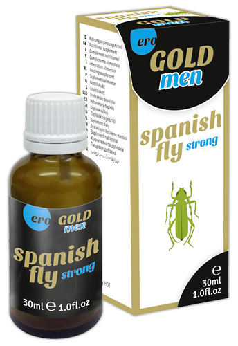 Збуджуючі краплі HOT Spanish Fly Gold для чоловіків, 30 мл