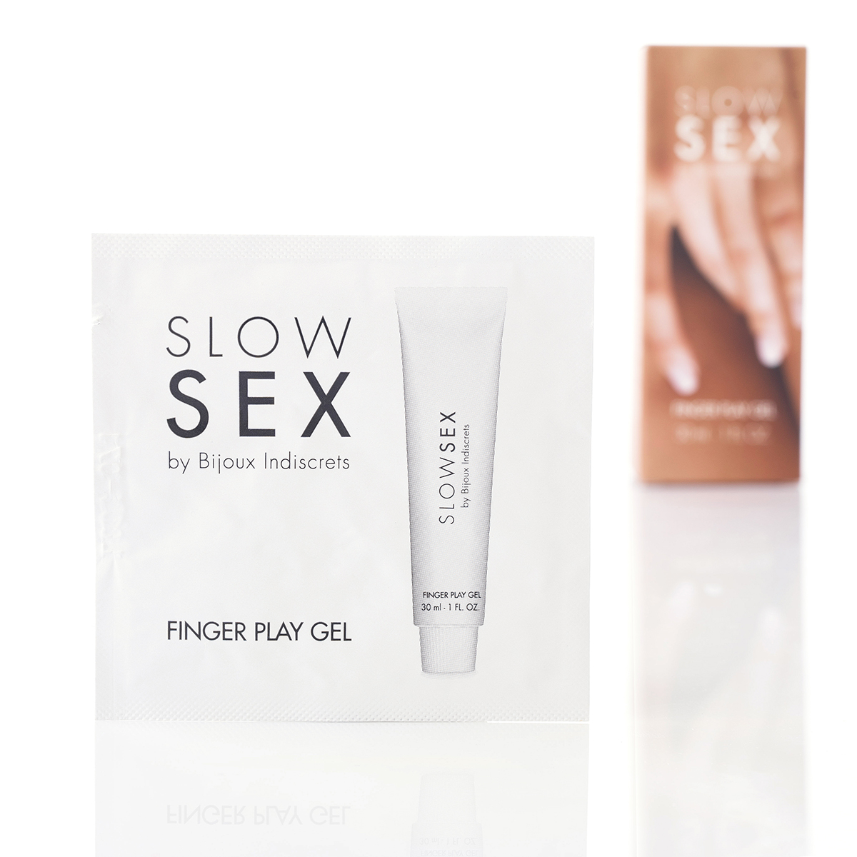 ПРОБНИК Гель для мастурбації FINGER PLAY Slow Sex by Bijoux Indiscrets, 2м