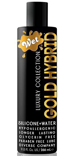 Лубрикант Wet Gold Hybrid водно-силіконовий, 266 мл