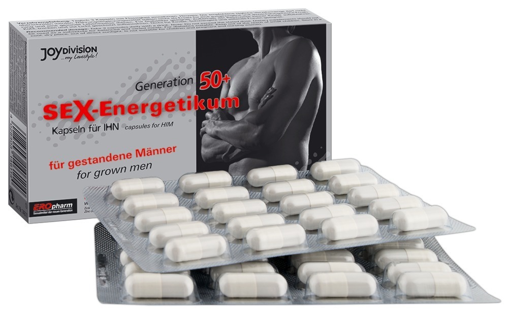 Капсули для потенції EROpharm Sex Energetikum 50+