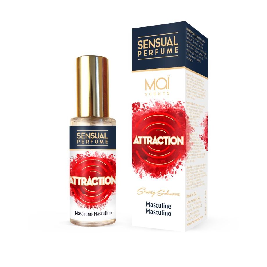 Духи з феромонами чоловічі MAI PHERO PERFUME MASCULINE Attractain 30 мл
