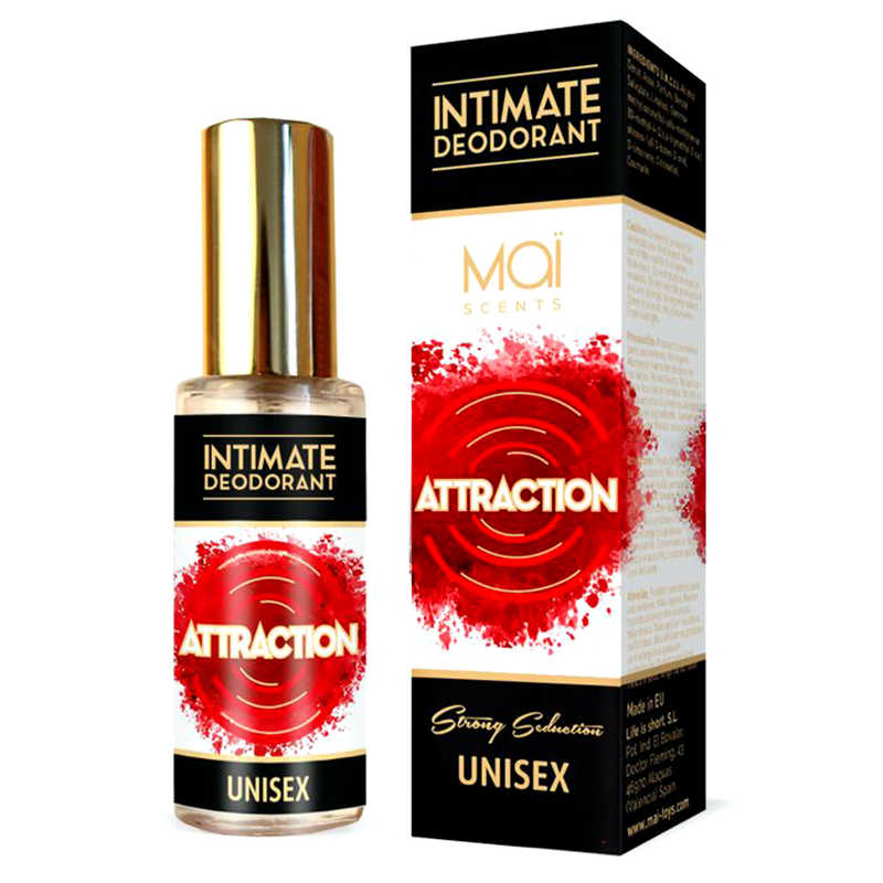 Дезодорант для інтимної зони унісекс MAI INTIMATE Attractain, 30 мл