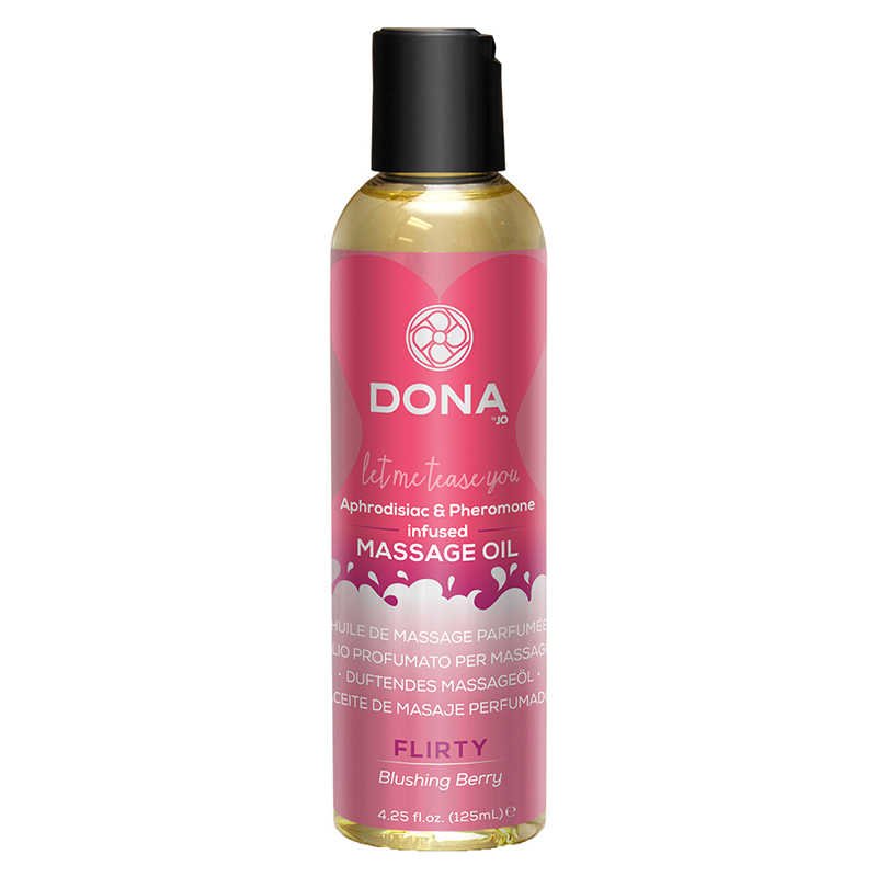 Масажне масло Dona Scented Massage Oil Flirty Aroma Blushing Berry, 110 мл