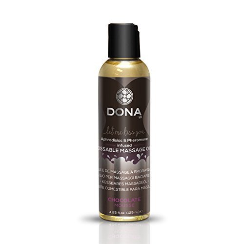 Масажне масло DONA зі смаком шоколадний мус