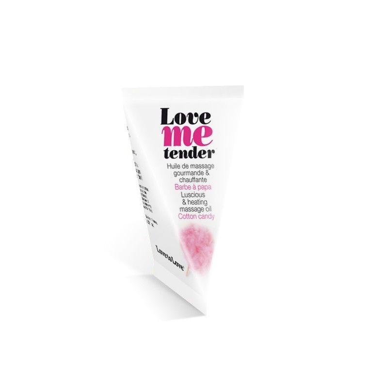 Розігріваюче масажне масло Love To Love Cotton candy