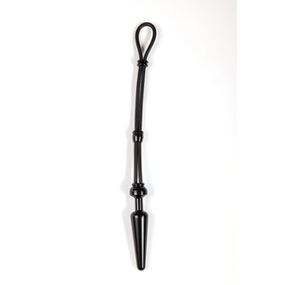 Анальна пробка з ерекційним кільцем COCK GRIP PLUG MEDIUM BLACK