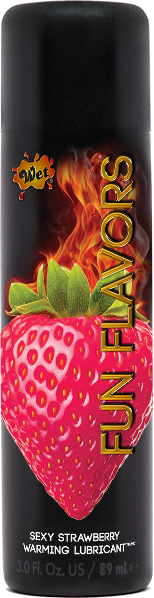 Лубрикант Wet Fun Sexy Strawberry 30 мл, зі смаком полунички