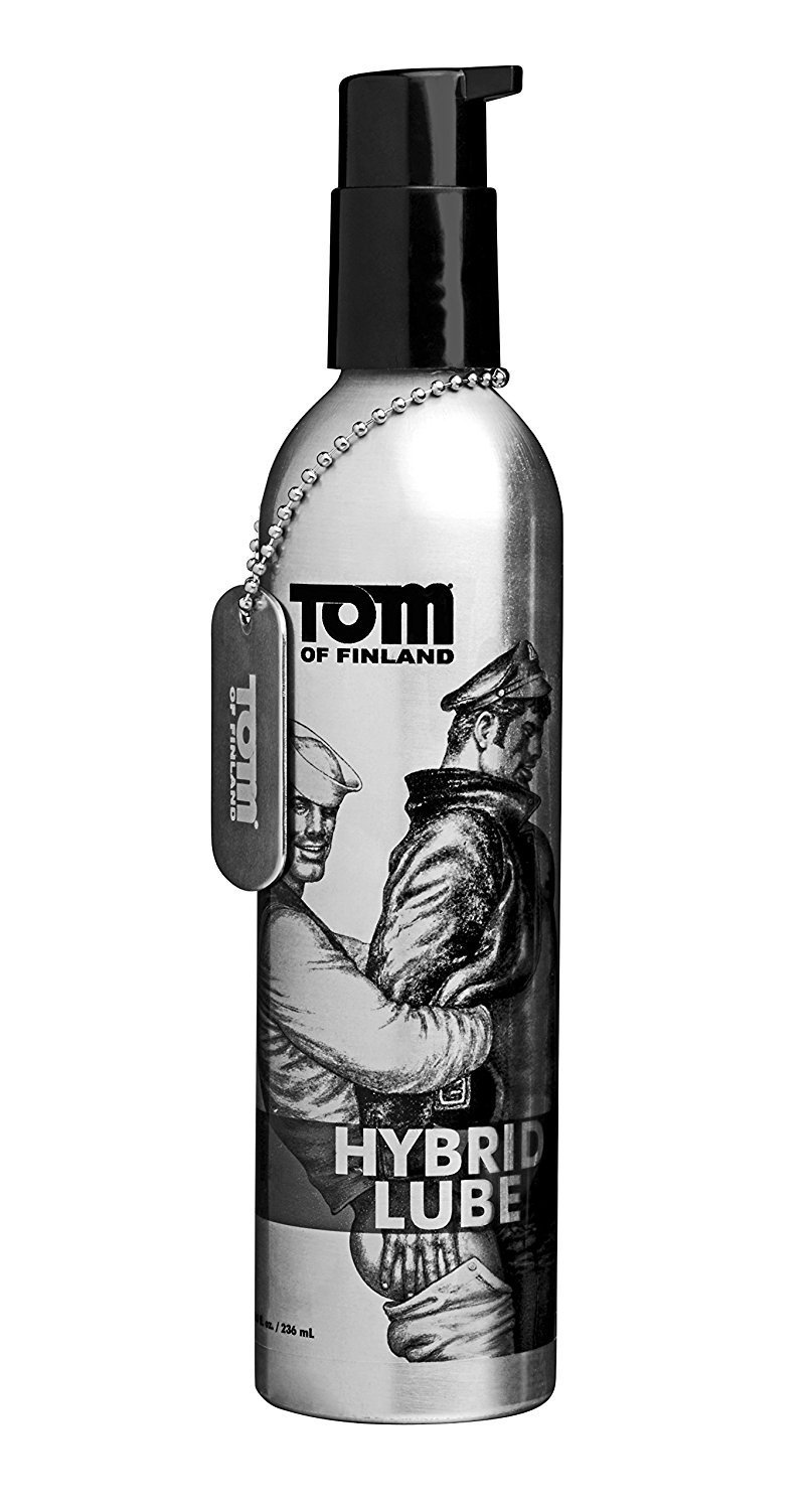 Лубрикант гібридний водно-силіконовий для анального сексу Tom of Finland Hybrid Lube, 240 мл