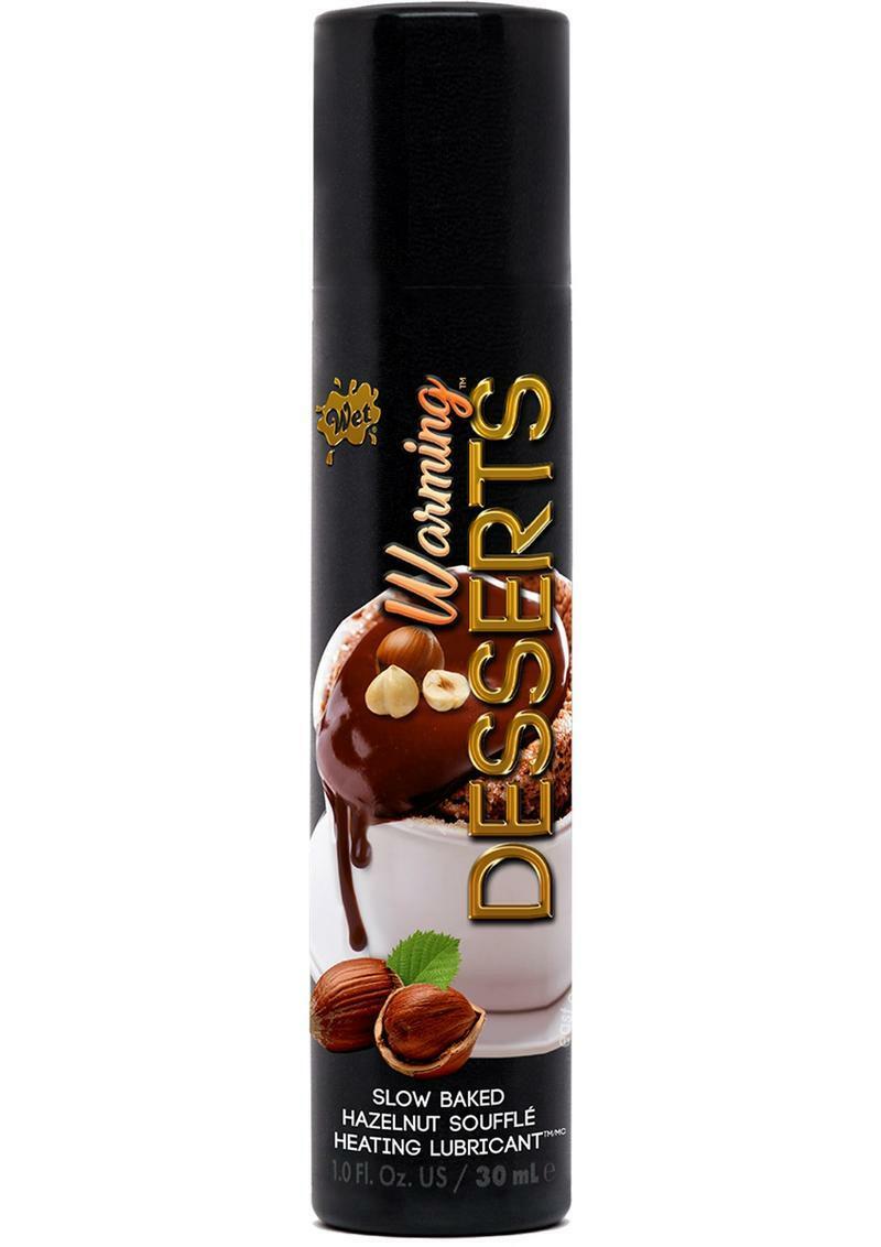 Лубрикант WET Warming Desserts Slow Baked Hazelnut Souffle (Суфле зі смаком лісового горіха) 30mL