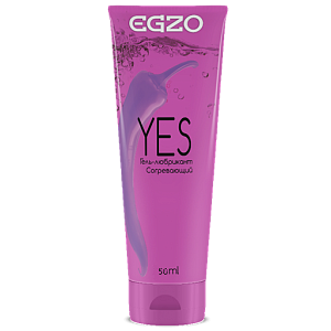 Гель-лубрикант збуджуючий Egzo YES з ефектом зігрівання, 50 мл