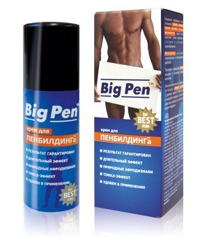 Крем Big Pen - для збільшення статевого члена