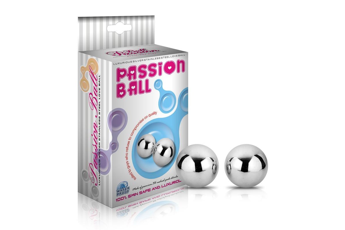Кульки Вагінальні метал Passion Dual Balls