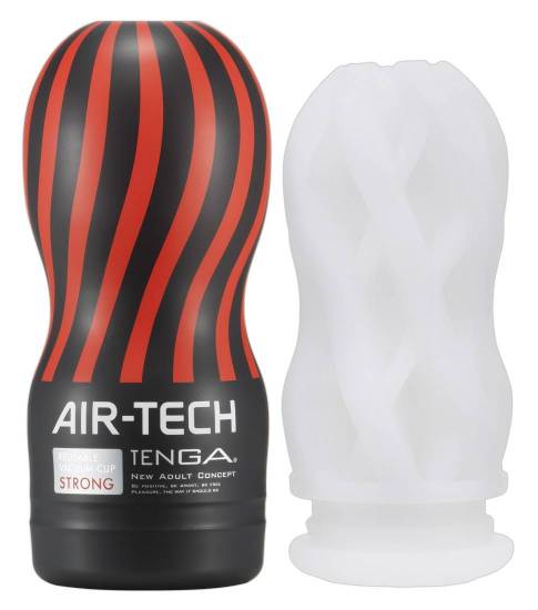 Мастурбатор з вузьким отвором - tenga Air Tech Strong