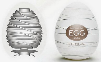 Мастурбатор Tenga Egg Silky