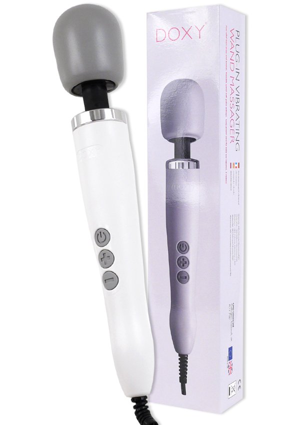 Вібромасажер DOXY Wand Massager White