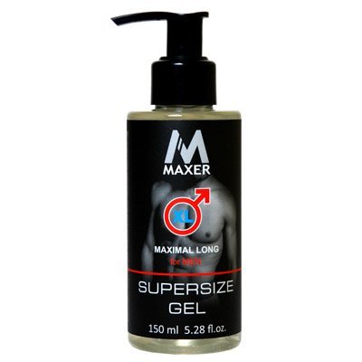 Гель для збільшення об'єму пеніса Maxer Supersize 150 ml