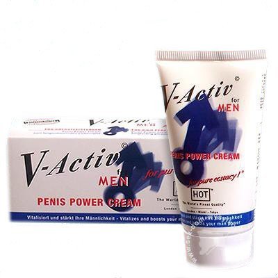 Крем стимулюючий HOT V-Activ Penis Power для чоловіків, 50 мл