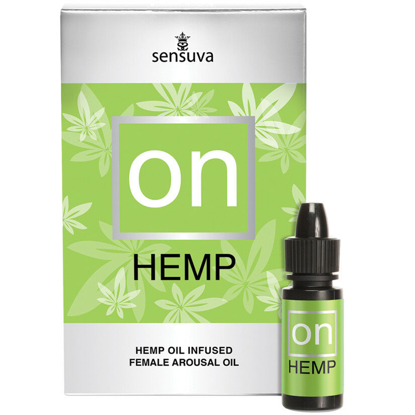 Збуджуюча олія для жінок 5 мл Sensuva ON Hemp, з охолодженням
