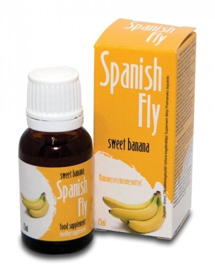 Крапельки для розігріву Spanish Fly банан, 15 мл